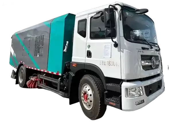 Dongfeng 11cbm Sweep-Suction Truck for Trunk Roads