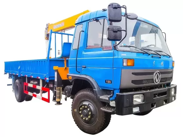 Dongfeng 12-Ton Crane Cargo Truck for Farm & Material Hauls