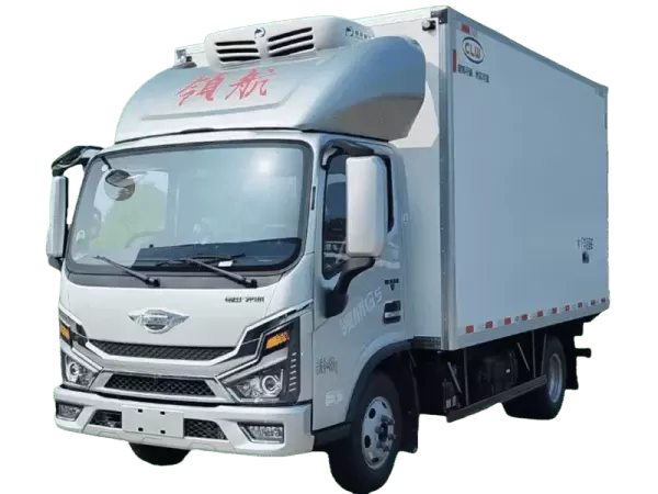 Dongfeng 5-Ton Refrigerated Box Truck for Food Distribution