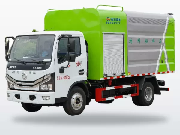 Dongfeng 4X2 Branch Crusher Truck for Parks & Roadside Tree Work