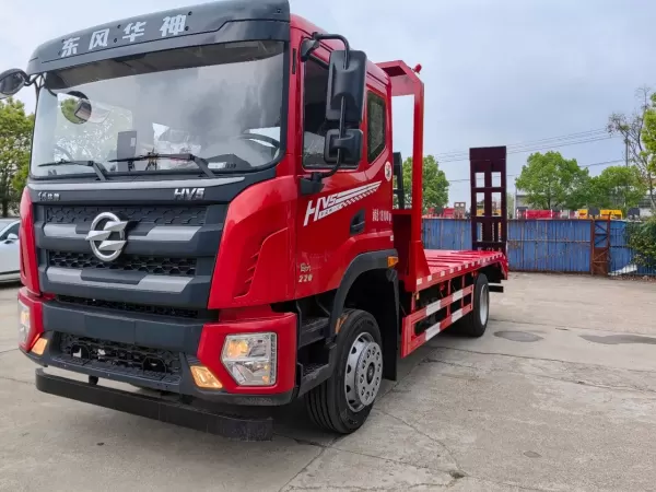Dongfeng 6X2 8-Ton Flatbed Wrecker Truck for Roadside Rescue