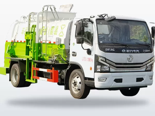 Dongfeng 4X2 5 cbm Food Waste Truck for Restaurant Food Waste Routes