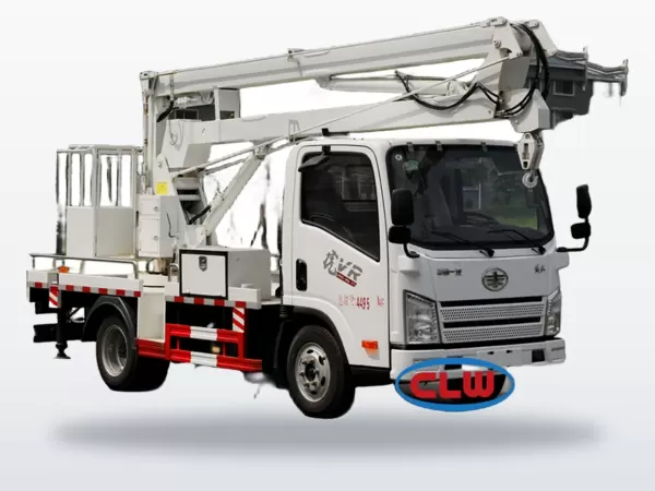 FAW Jiefang 4X2 16m Aerial Work Truck for Line & Lighting Maintenance