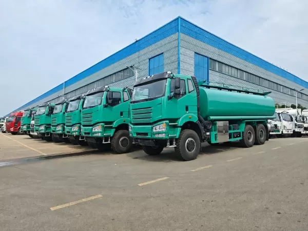 FAW 6x4 20cbm Fuel Tank Truck for High-Throughput Depots