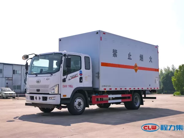 FAW Blasting-Materials Hazardous Box Truck
