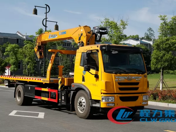 FAW Jiefang 10-Ton Heavy Wrecker for Truck Recovery