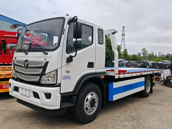 Foton Aumark 4x2 Flatbed Wrecker Truck Light Duty Towing Vehicle