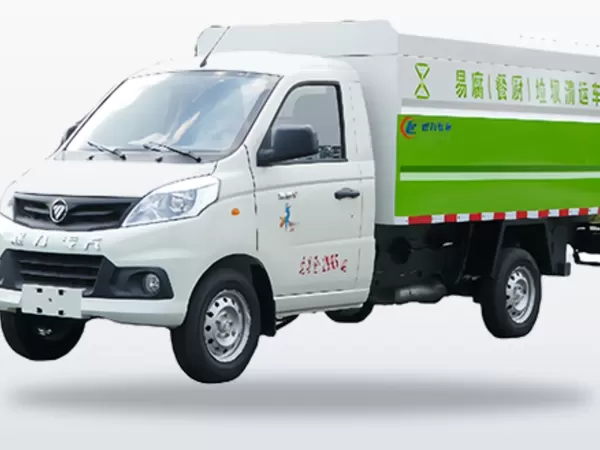 FOTON 4X2 2 cbm Skip Loader Garbage Truck for Barrel Waste Collection