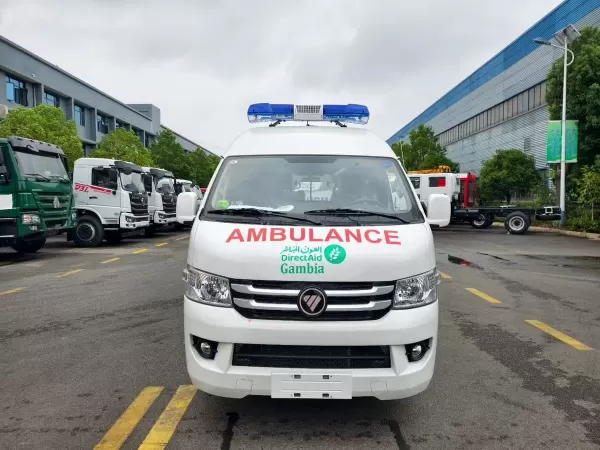 FOTON Toano 4x2 Ambulance Van Transfer Emergency Vehicle High Roof
