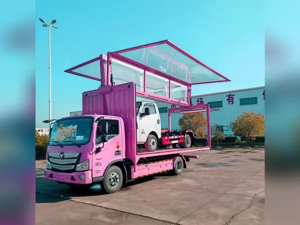 FOTON 4x2 Wing-Roof Car Carrier Chassis Transport Truck