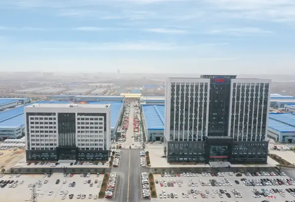 CLW headquarters and R and D office towers at the Suizhou manufacturing base