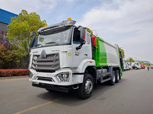 SINOTRUK HOWO NX 16cbm Refuse Compactor for City Transfer Depots
