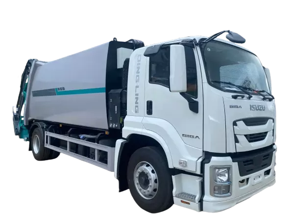 ISUZU 16cbm Compactor Garbage Truck for High-Load Avenues