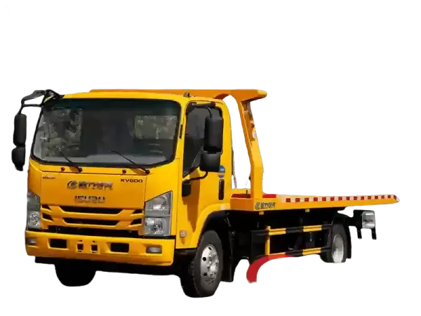 ISUZU 4x2 Flatbed Wrecker for Garage Recovery