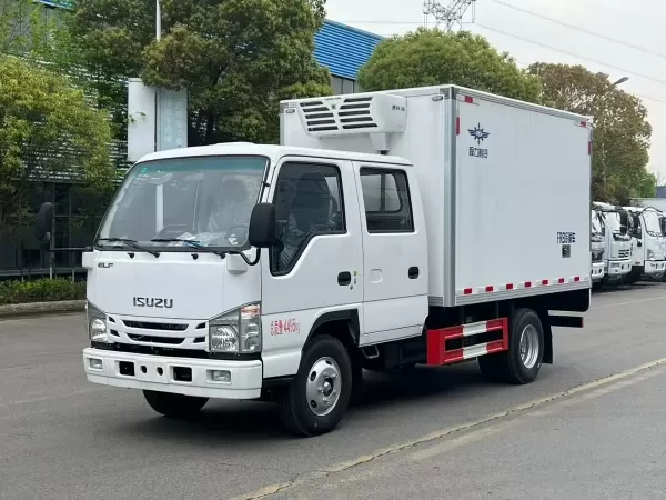 ISUZU 600P Double Cab Refrigerated Truck 4x2 Crew + Cold Cargo