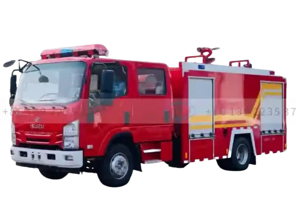 ISUZU 700P Double-Cab 5cbm Fire Engine for First Response