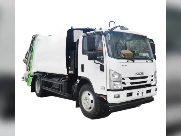ISUZU 4x2 8cbm Compression Garbage Truck for Narrow Street Fleets