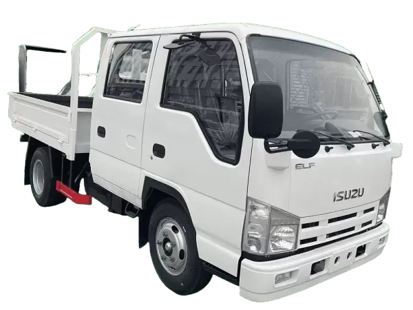 Isuzu ELF 100P Double-Cab Light Tipper for Utility Crews