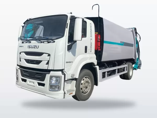 ISUZU 6X4 16 cbm Compactor Garbage Truck for Municipal Waste Collection