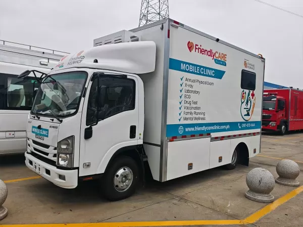 ISUZU KV600 4x2 Medical Imaging Truck 190HP Mobile Examination Vehicle