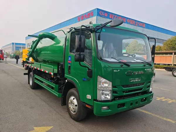 ISUZU KV600 7,000L Vacuum Sewage Truck | MORO PM80A Pump  LHD/RHD