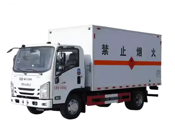 ISUZU LPG Tanker for Flammable Gas Delivery