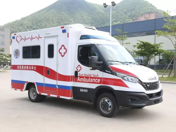 IVECO 4x2 Transfer Ambulance Daily Ambulance Van with Stretcher System