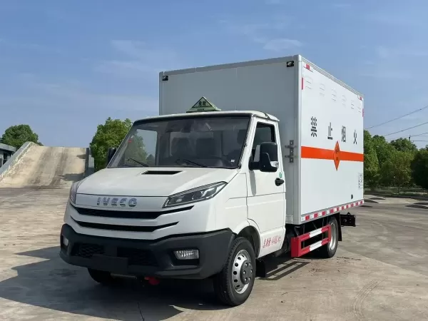 IVECO Daily 4x4 Box Van 4WD All-Terrain Hazard-Marked Delivery Truck