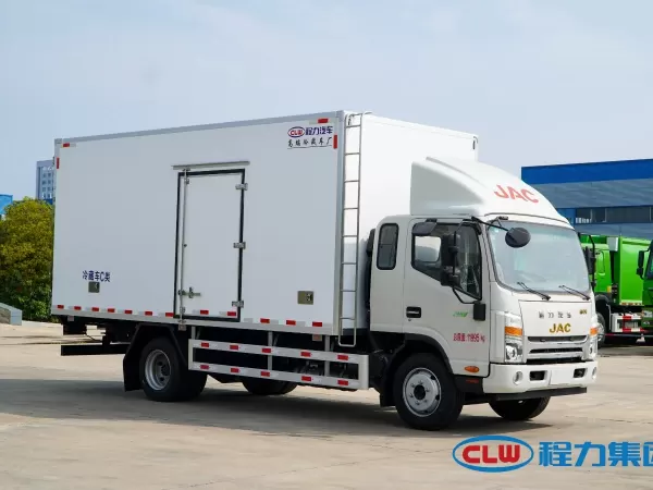 JAC 4X2 14 cbm Refrigerated Box Truck for Cold-Chain Delivery