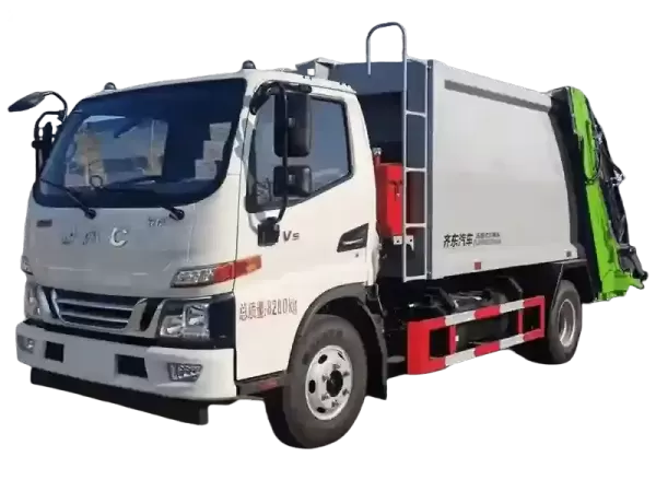 JAC 4x2 Rear Loader Compactor Garbage Truck for City Routes