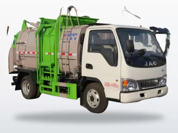 JAC 4X2 5 cbm Food Waste Truck for Restaurant Food Waste Routes