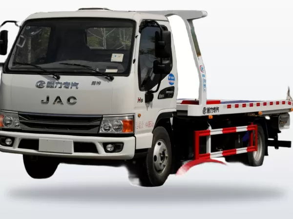 JAC 4X2 5-Ton Flatbed Wrecker Truck for Roadside Rescue