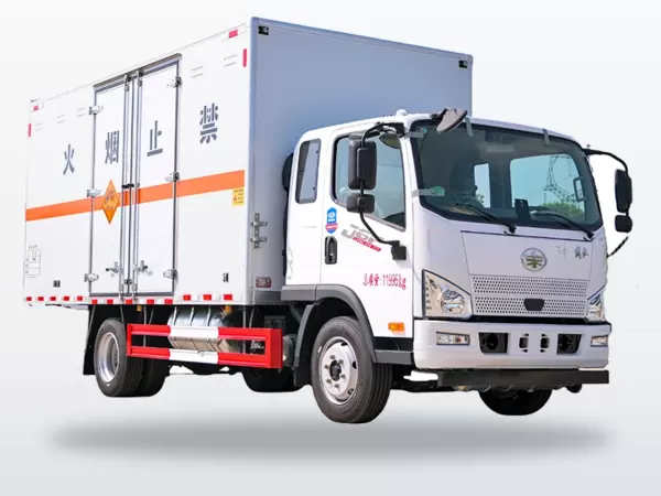 JAC Explosive-Materials Transport Box Truck