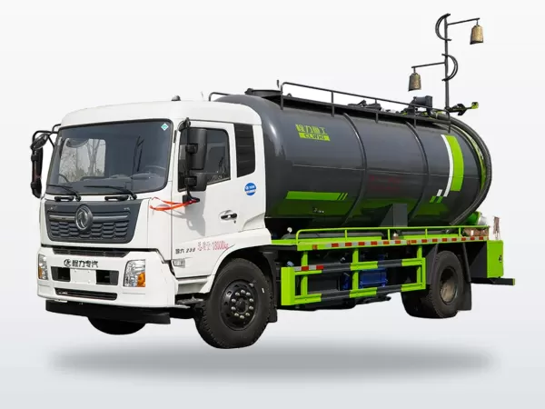 Dongfeng 4X2 4 cbm Sewage Suction Truck for Municipal Sewer Cleaning