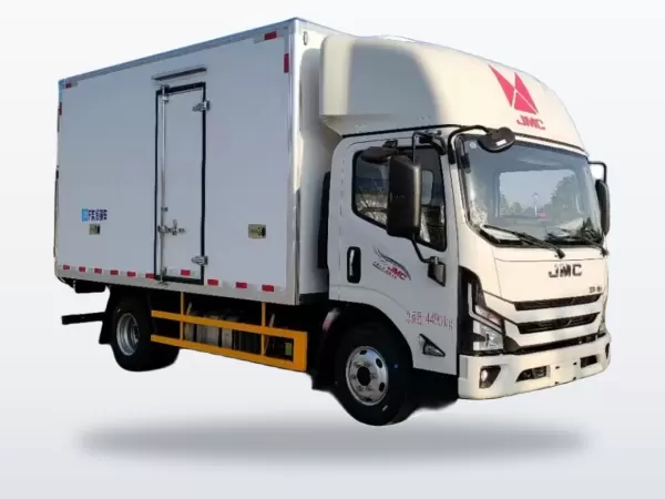 JMC 4X2 5 cbm Refrigerated Box Truck for Cold-Chain Delivery