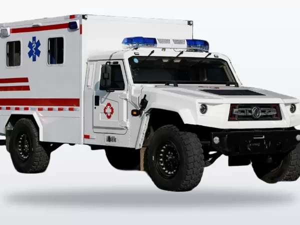 Mengshi 4x4 Rapid-Intervention Ambulance for Fire Zones