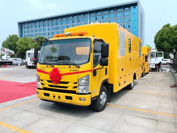 Dongfeng 4X2 200kW Mobile Power Supply Truck for Events & Rescue Power