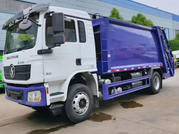 SHACMAN 12CBM Compactor Garbage Truck for District Collection Fleets