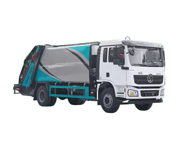 SHACMAN 14cbm Compactor Garbage Truck for District Transfer