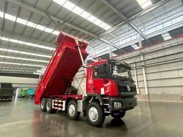 SHACMAN 8x4 31-Ton Heavy Dump Truck for Bulk Earthwork