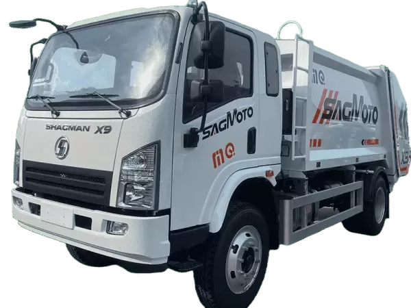 SHACMAN 4x2 7cbm Compactor Truck for Estate Rounds