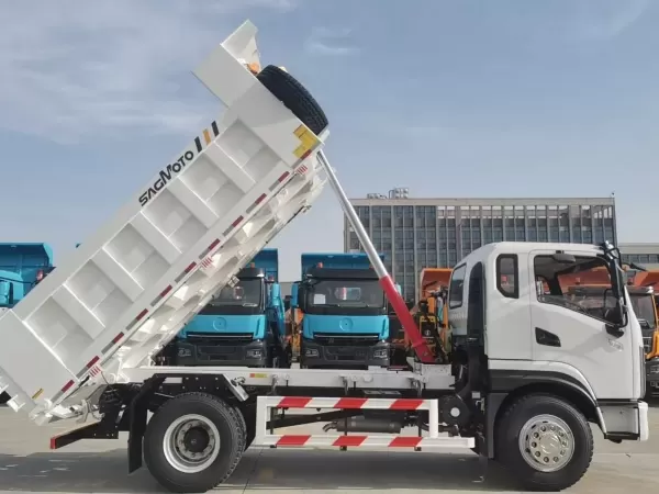 SHACMAN 4x2 Medium Dump Truck for Regional Aggregate