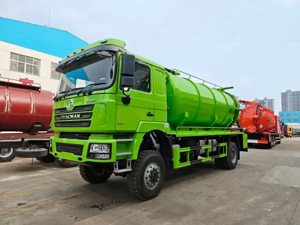 SHACMAN F3000 10cbm Vacuum Sewage Truck for Municipal Fleets