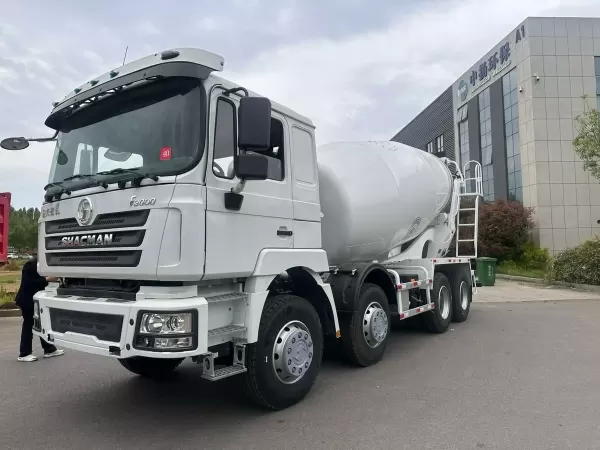 SHACMAN F3000 8x4 Concrete Mixer Truck 12CBM Heavy Duty Cement Mixer Vehicle For Road & Building Construction