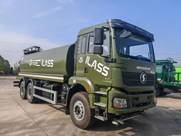 Поливомоечный грузовик SHACMAN H3000 6x4 15000 л, водяной бовзер пылеподавления на продажу