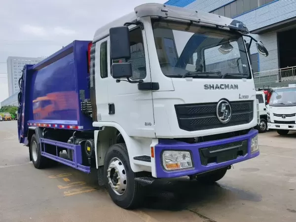 SHACMAN L3000 4x2 210HP 12m3 Compactor Garbage Truck for Sale