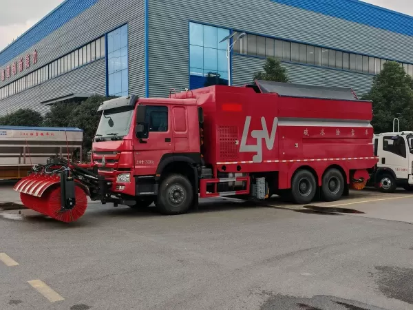 Sinotruk Howo 6x4 All-in-one Ice Breaking Snow Removal Truck 440HP For Highway Airport Winter Snow Clearing