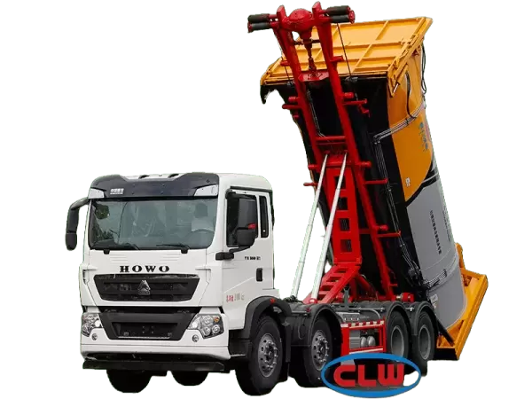 SINOTRUK HOWO 8x4 20cbm Hook Loader for Container Fleets