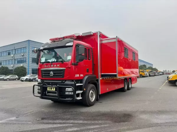 Расширяемый аварийно-командный автомобиль SITRAK G5 6x4, мобильный конференц-центр