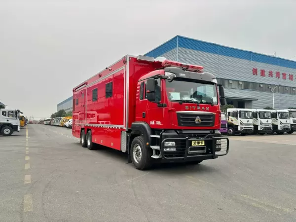SITRAK 6x4 Heavy Command Vehicle for Large Staff Rooms